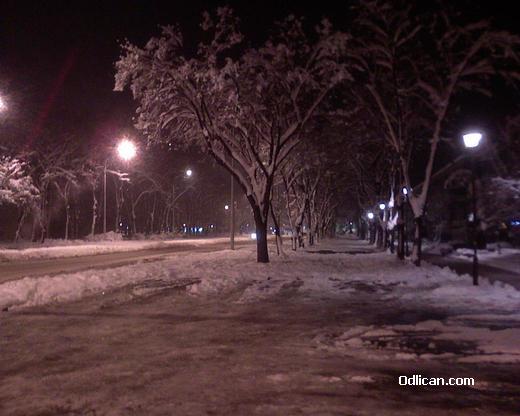 Novi Beograd, zima 2009